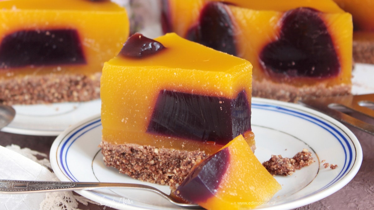 Тыквенно-ореховый торт