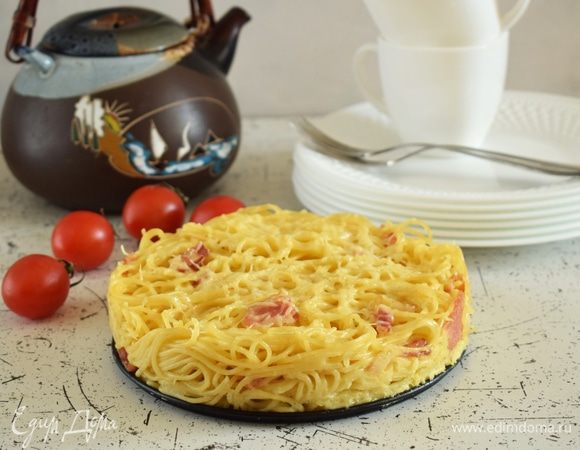 Пирог «Карбонара»
