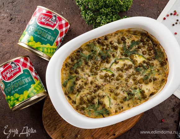 Гратен с курицей и цукини Гратен с курицей и цукини