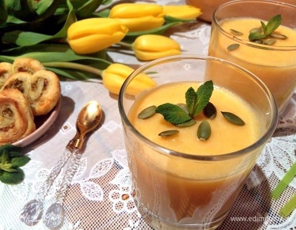 Молочно-тыквенный кисель