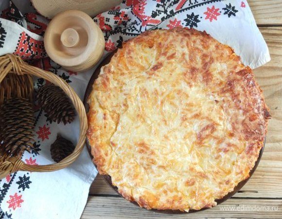 Сырный пирог на сметане Сырный пирог на сметане