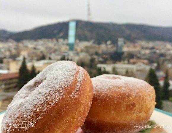 Итальянские пончики Bomboloni Итальянские пончики Bomboloni