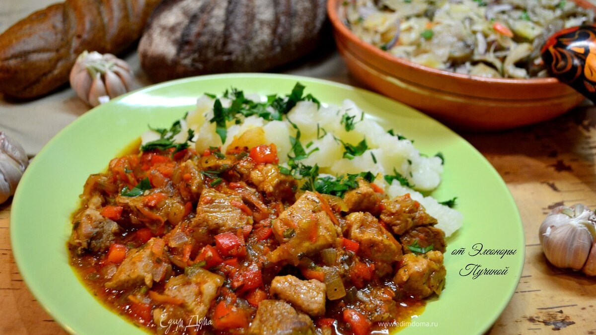 Рагу из свинины