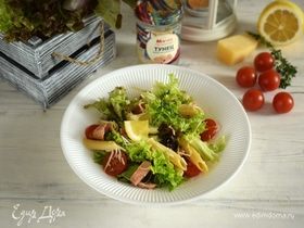 Салат с тунцом в итальянском стиле