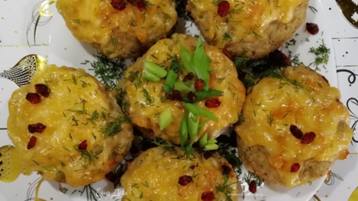 Котлеты из куриного филе с овсяными хлопьями