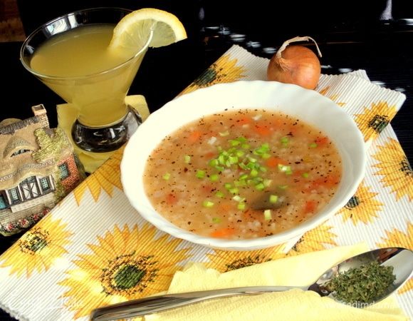 Постный рисовый суп Постный рисовый суп