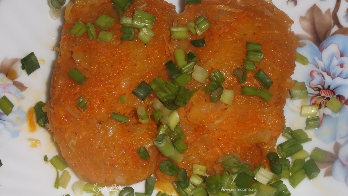 Котлетки овощные