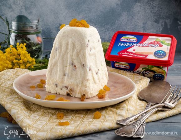 Традиционная пасха с творожным сыром