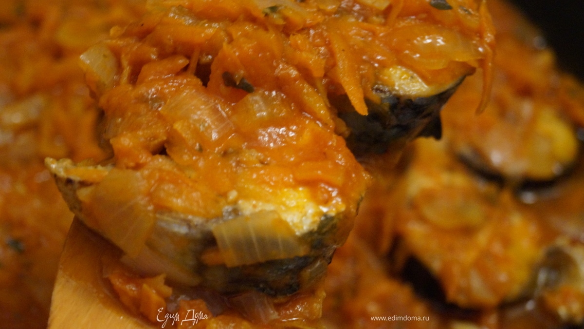 Скумбрия под маринадом