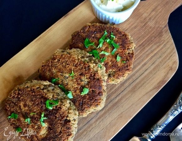 Чечевичные котлеты