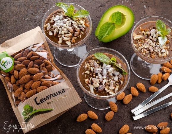 Шоколадный мусс из авокадо Шоколадный мусс из авокадо