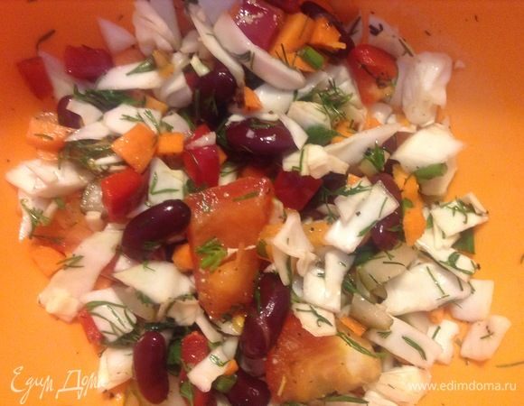 Салат постный «Миллион вариантов»