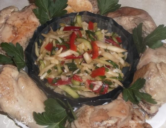 Курица с мускатом Курица с мускатом