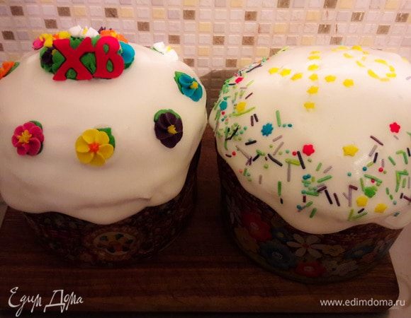 Пасхальные куличи (классический рецепт) Пасхальные куличи (классический рецепт)