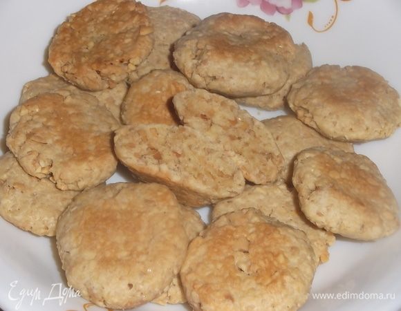 Соленое печенье из арахиса Соленое печенье из арахиса