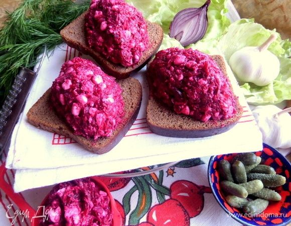 Свекольно-фасолевый паштет Свекольно-фасолевый паштет
