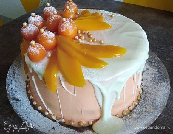 Торт для любимой мамы