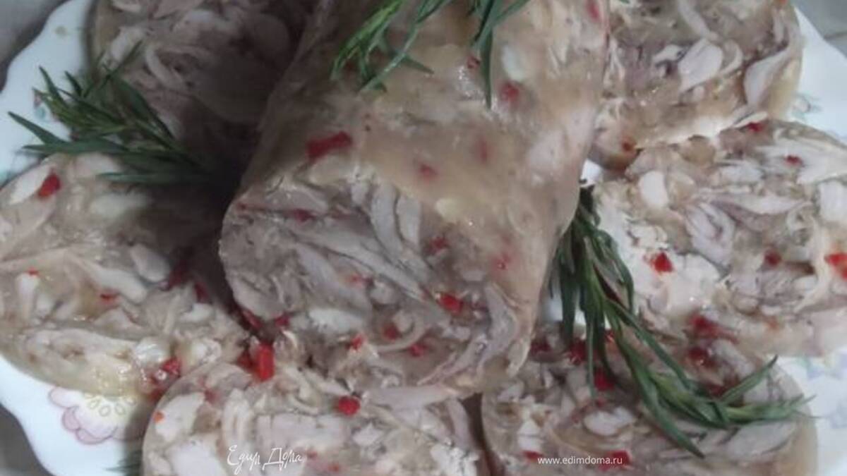 Рулет куриный «Луковый»