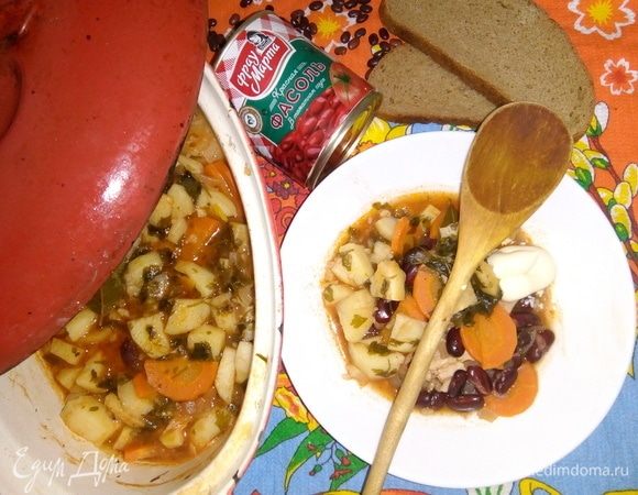 Чанахи с фасолью Чанахи с фасолью