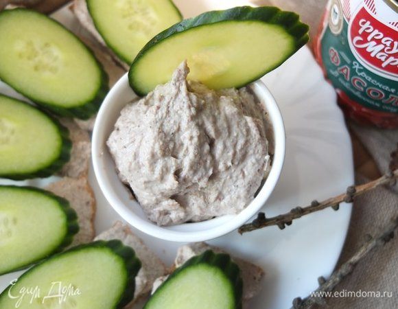 Паштет с фасолью