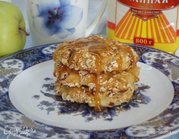 Яблочные сырники Яблочные сырники