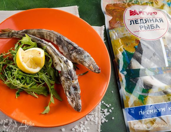 Запеченная ледяная рыба с розмарином