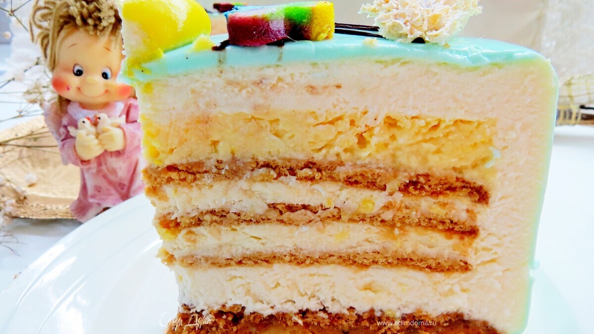 Торт «Современный медовик»