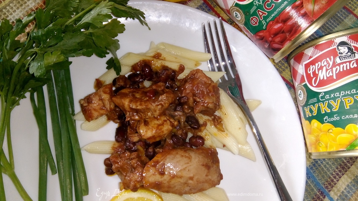 Мексиканский гуляш из курицы