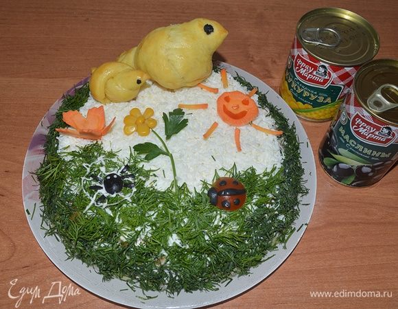 Салат «В объятьях весны»