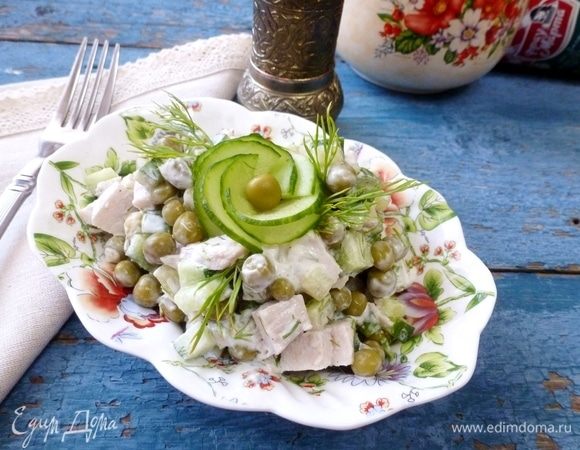 Салат «Леди» с куриной грудкой Салат «Леди» с куриной грудкой