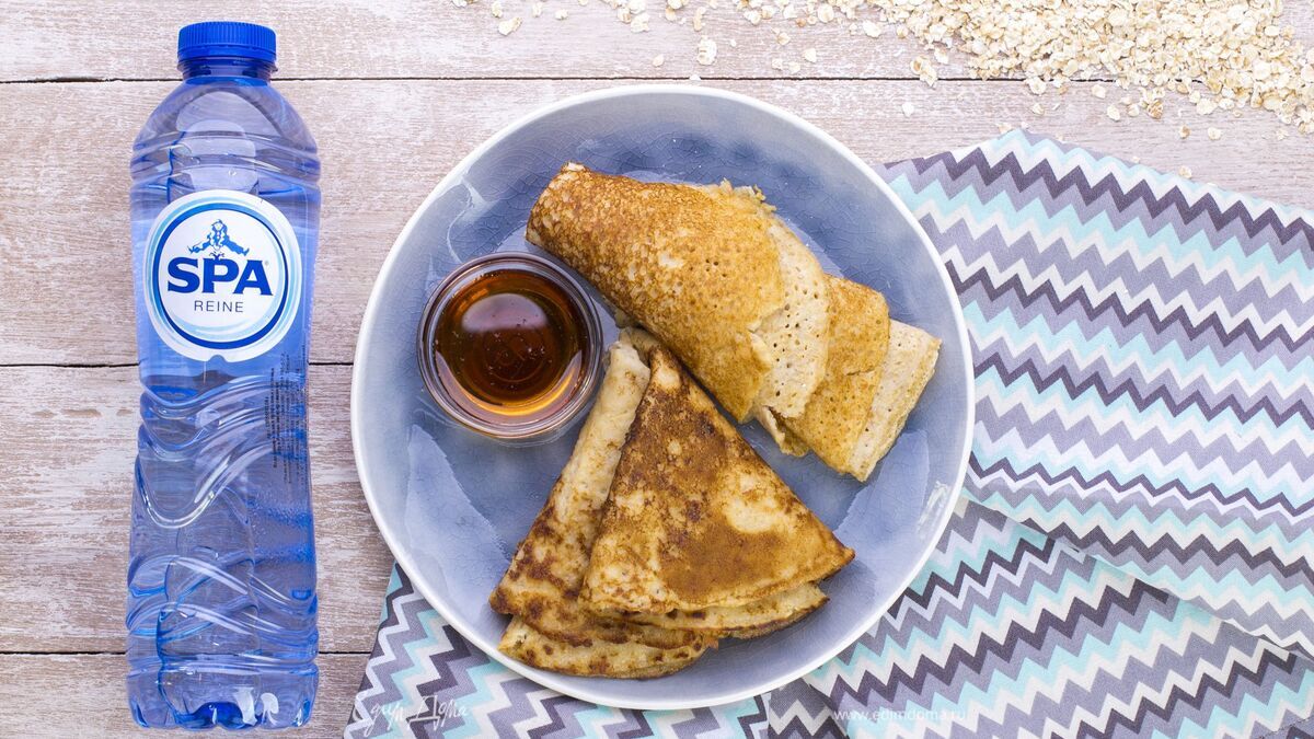 Диетические овсяные блинчики