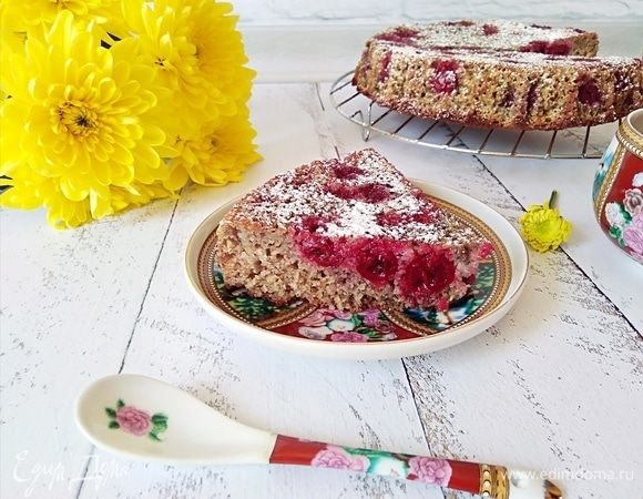 Пирог с вишней без муки Пирог с вишней без муки