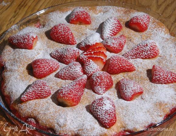 Клубника под миндальной корочкой