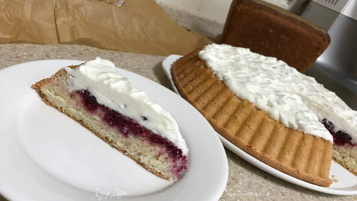 Пирог к чаю из того, что было дома