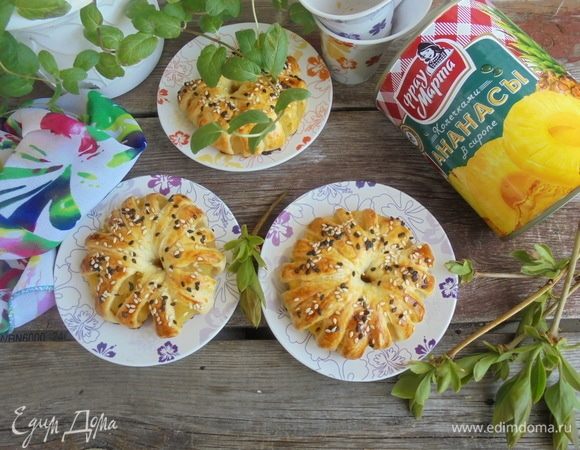 Ананасовые «цветочки» Ананасовые «цветочки»