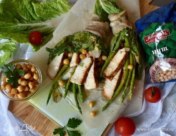 Весенняя шаурма из пекинской капусты с индейкой