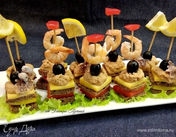 Канапе «Морской штиль»