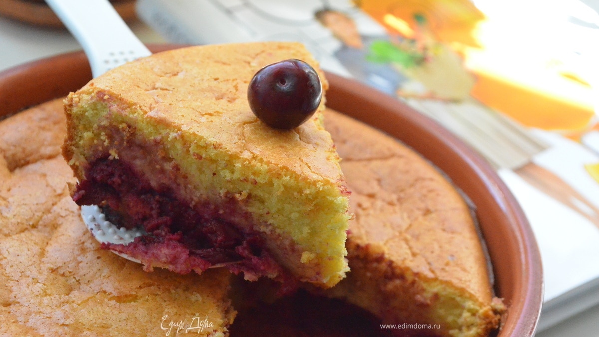 Клафути с вишней