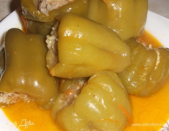 Тушеный перец