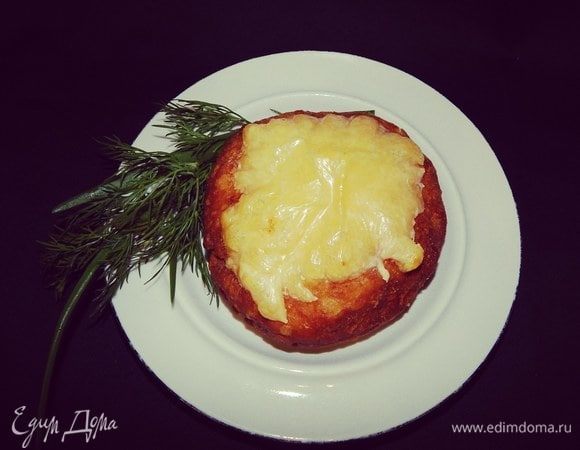 Картофельные колобки с фаршем