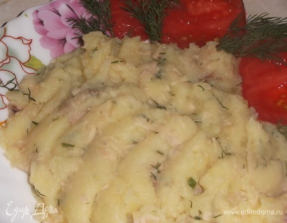 Картофельное пюре с индейкой