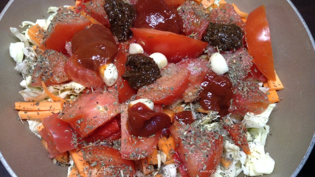 Овощи тушеные «Полубигус»