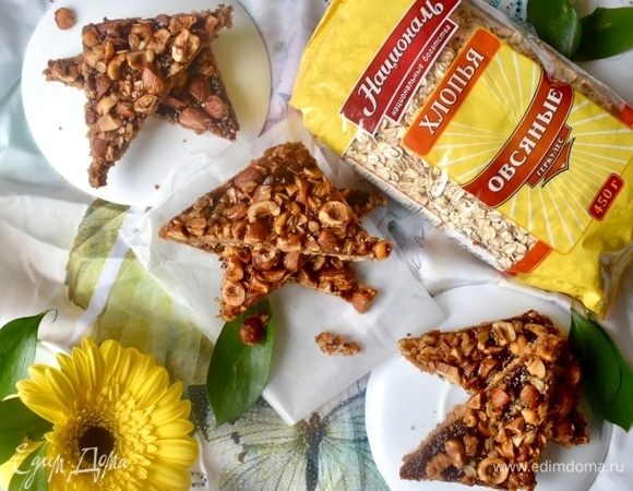 Овсяно-ореховые уголки Овсяно-ореховые уголки