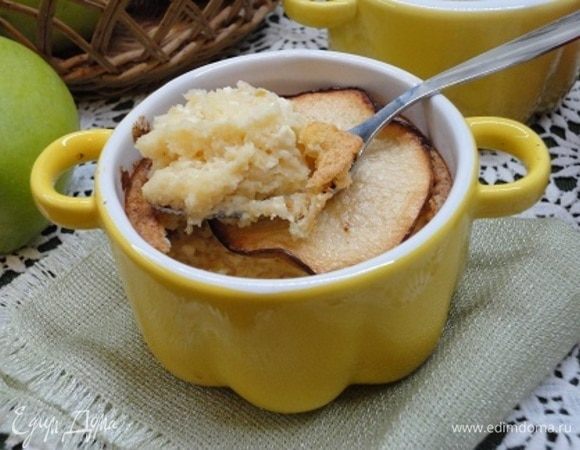 Творожно-яблочное суфле