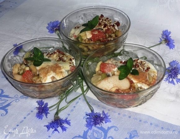 Фруктовый салат с булгуром Фруктовый салат с булгуром