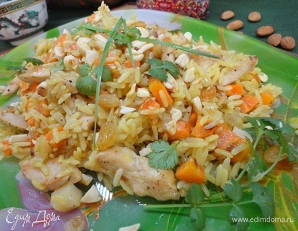 Рис с курицей «По-восточному» 