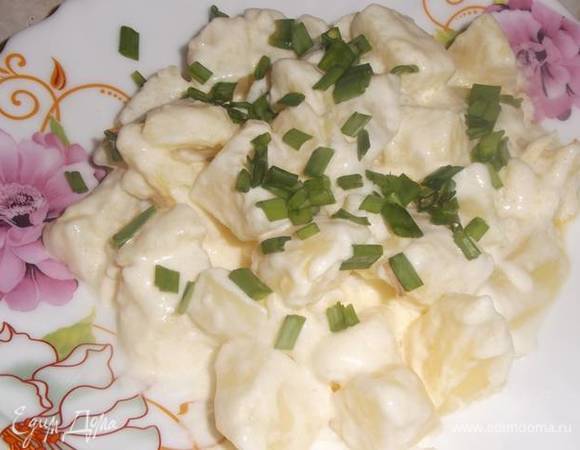 Картофель со сметаной Картофель со сметаной