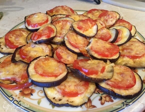 Баклажаны под сыром