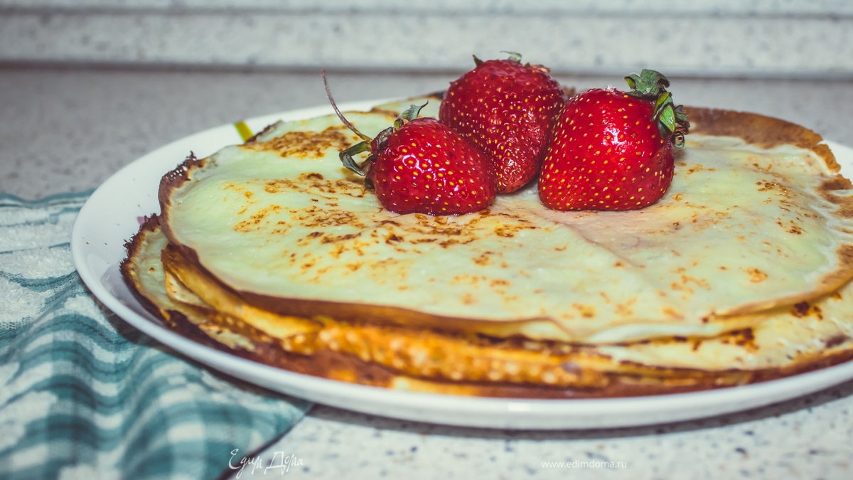 Творожные блины