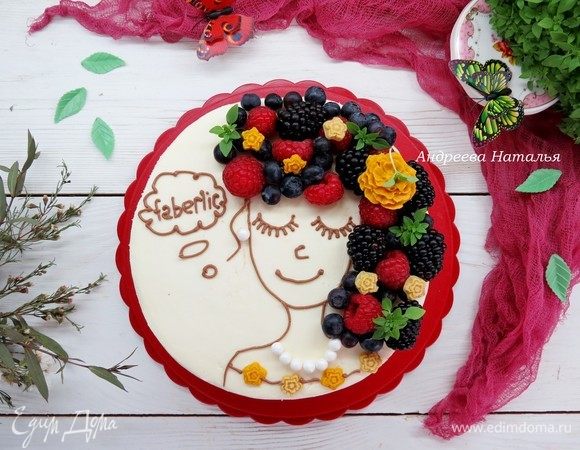 Ванильно-маковый торт «Ягодные мечты» Ванильно-маковый торт «Ягодные мечты»